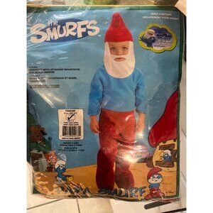 Smurfs Papa Smurf Baby Costume Size Toddler Size 2-4
